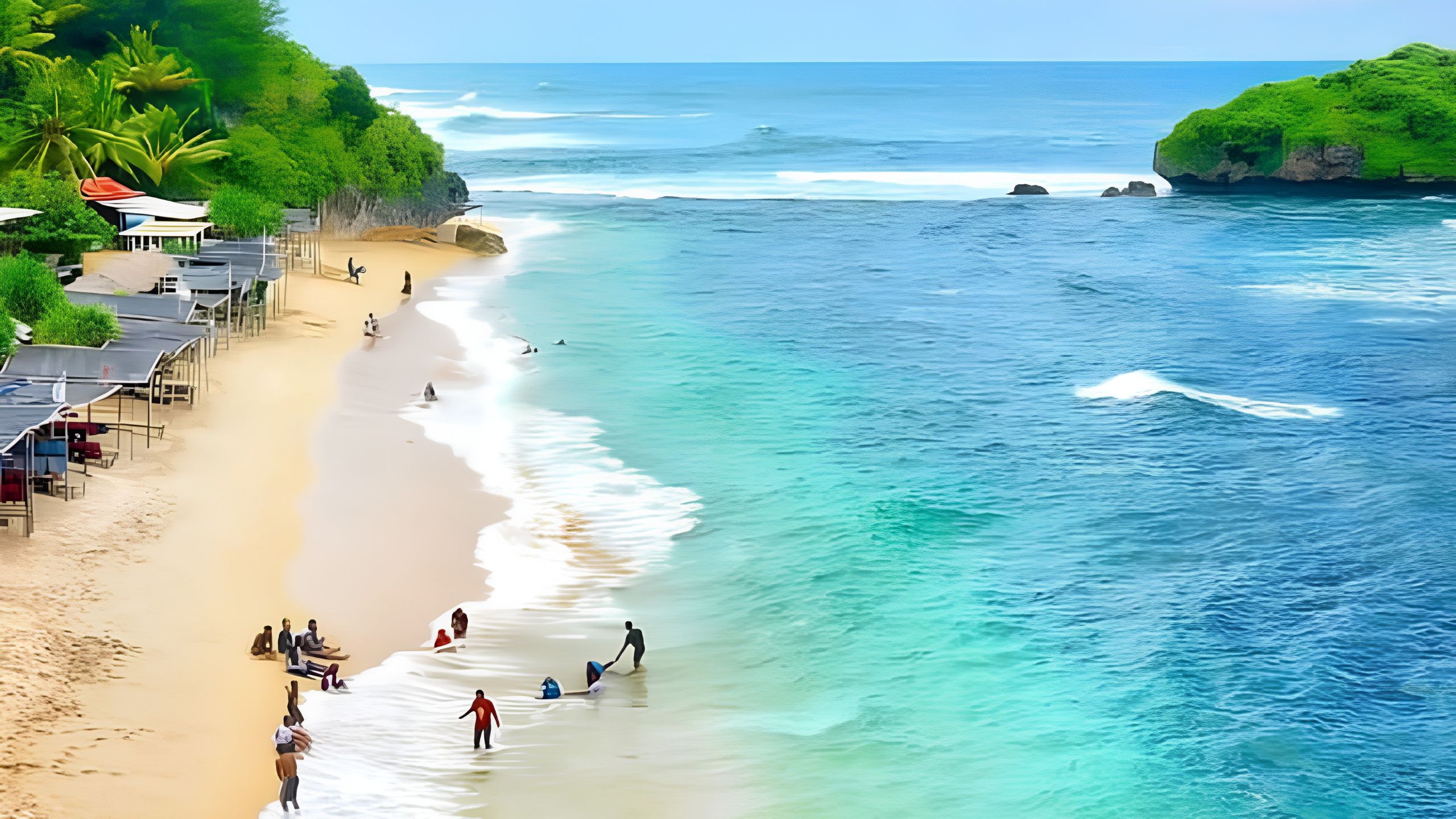 Beragam Aktivitas Menarik di Tepi Pantai