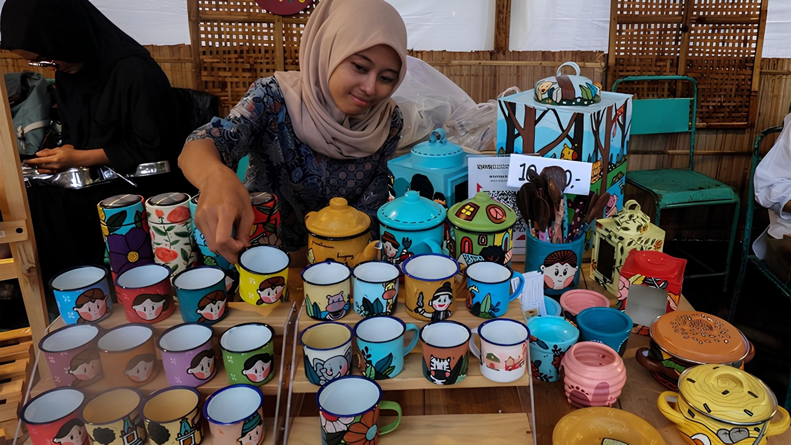 Kerajinan Lokal Unggulan Ramaikan Pameran Jawara dengan Beragam Karya Kreatif