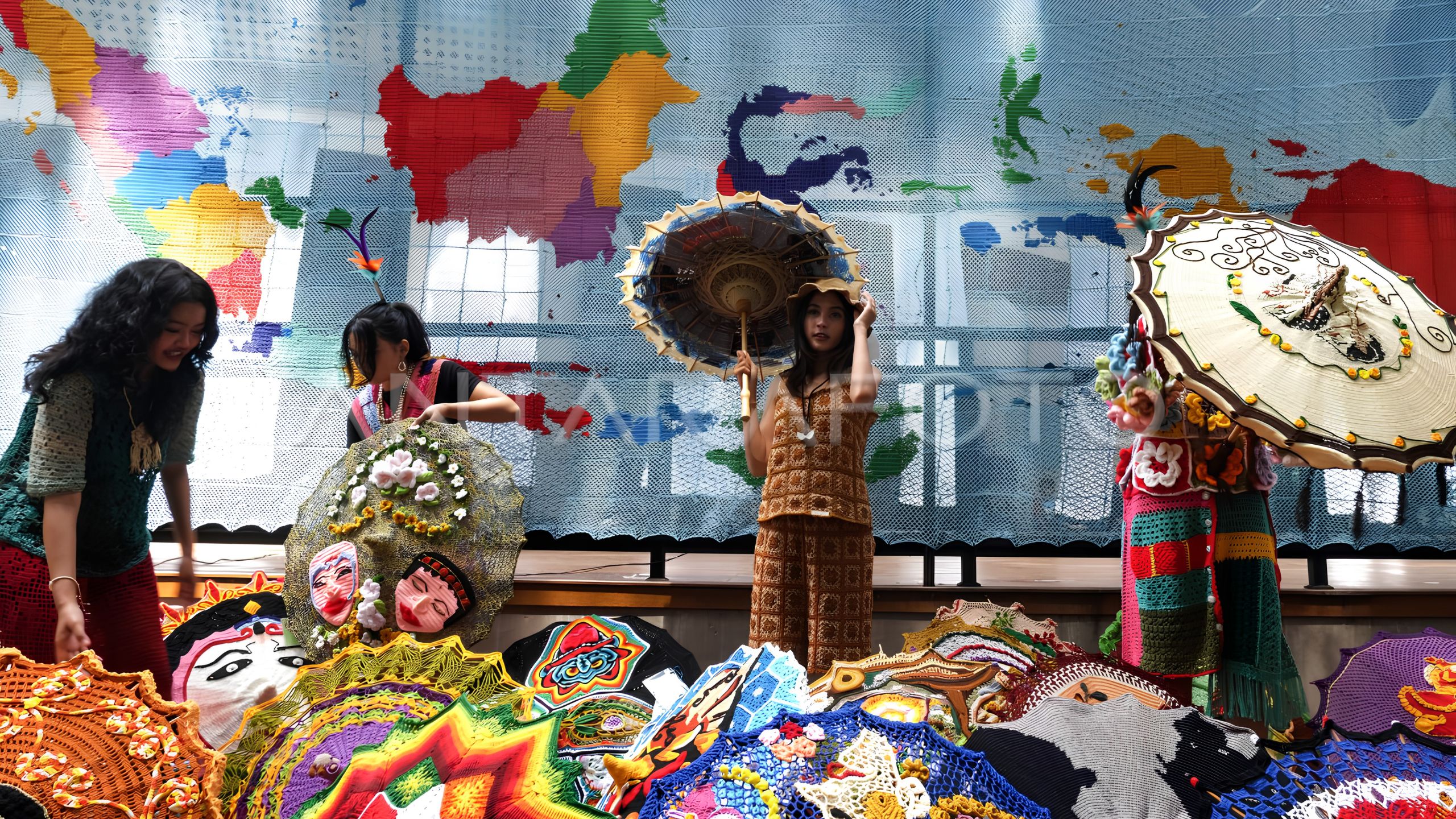 Produk UMKM Solo Jadi Buruan Pengunjung di Festival Payung Indonesia
